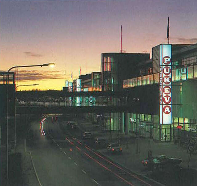 View from Itäväylä