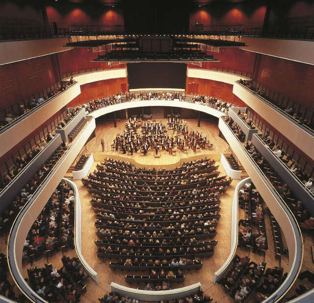 Timber concert and concert hall