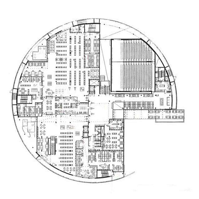 Floor plan of the ground floor