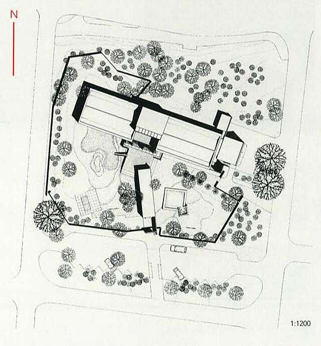 Site plan of the daycare centre.