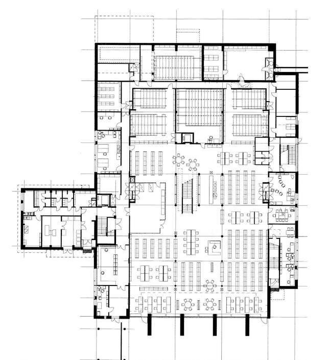Floor plan of the ground floor