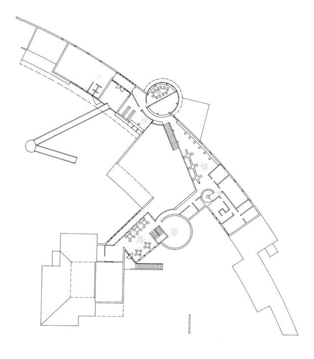 Floorplan of the first floor.