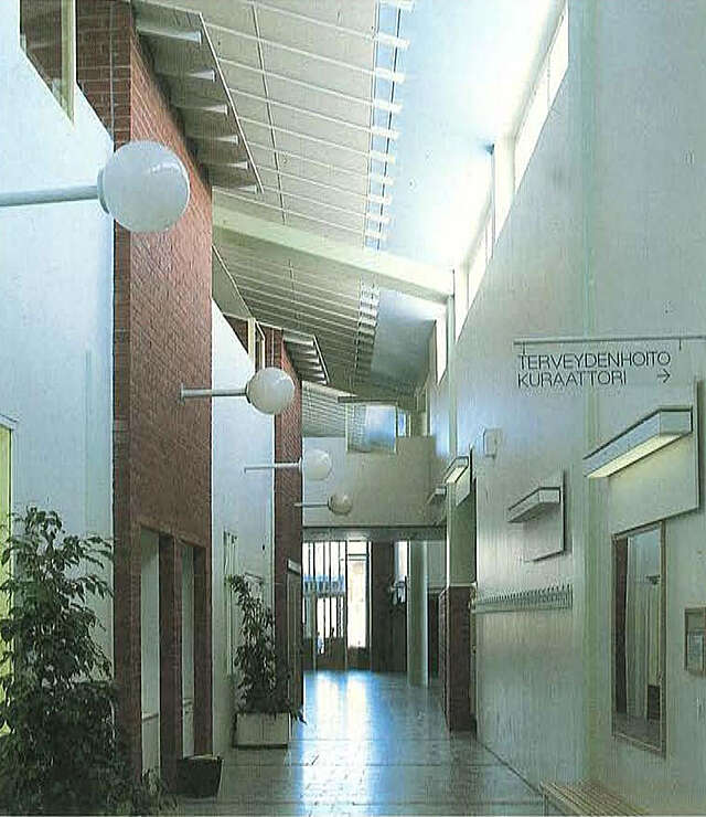 Arcade of Puustelli Multipurpose Centre