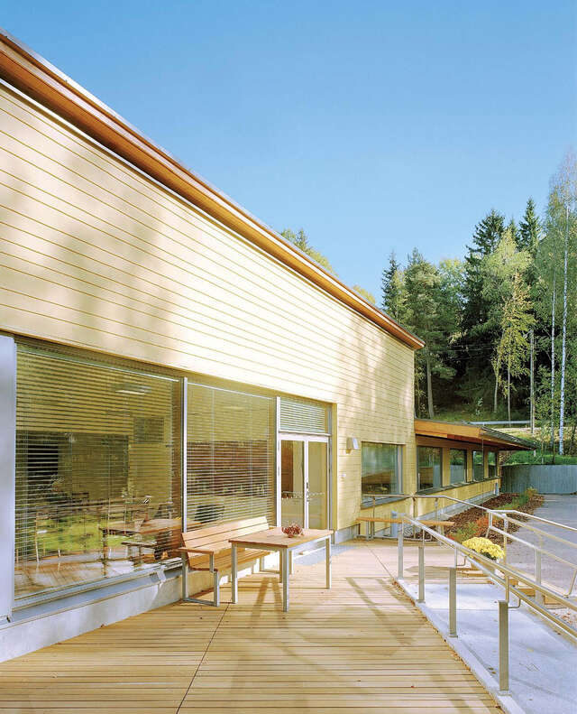 Detail of the façade