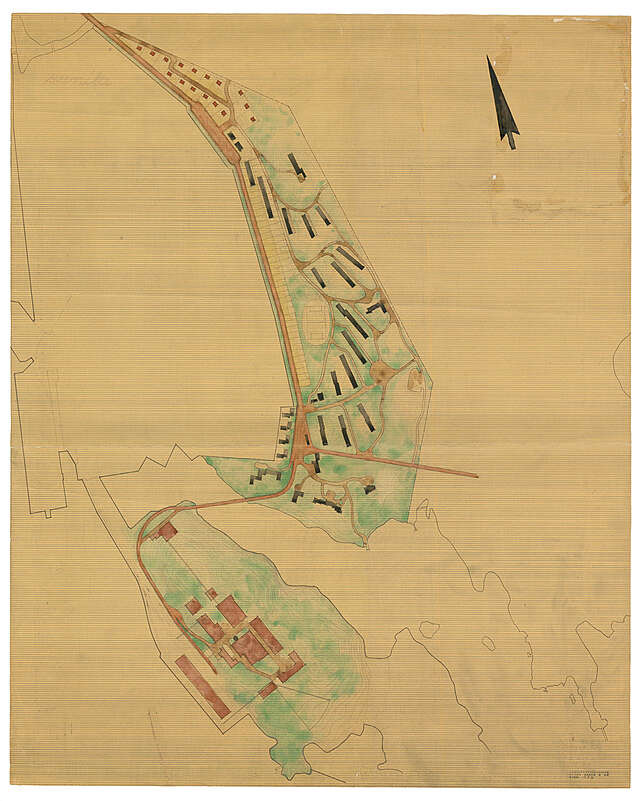 Sunila Pulp Mill and the Residential Area in Kotka by Alvar Aa