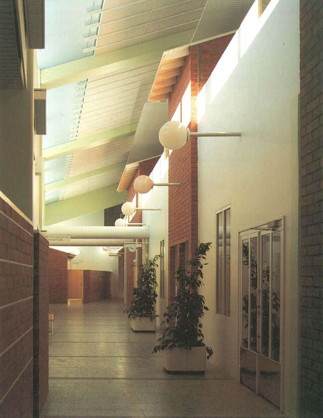 Arcade of Puustelli Multipurpose Centre