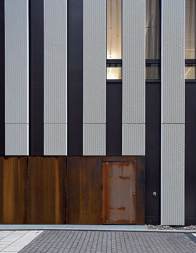 Detail of the façade