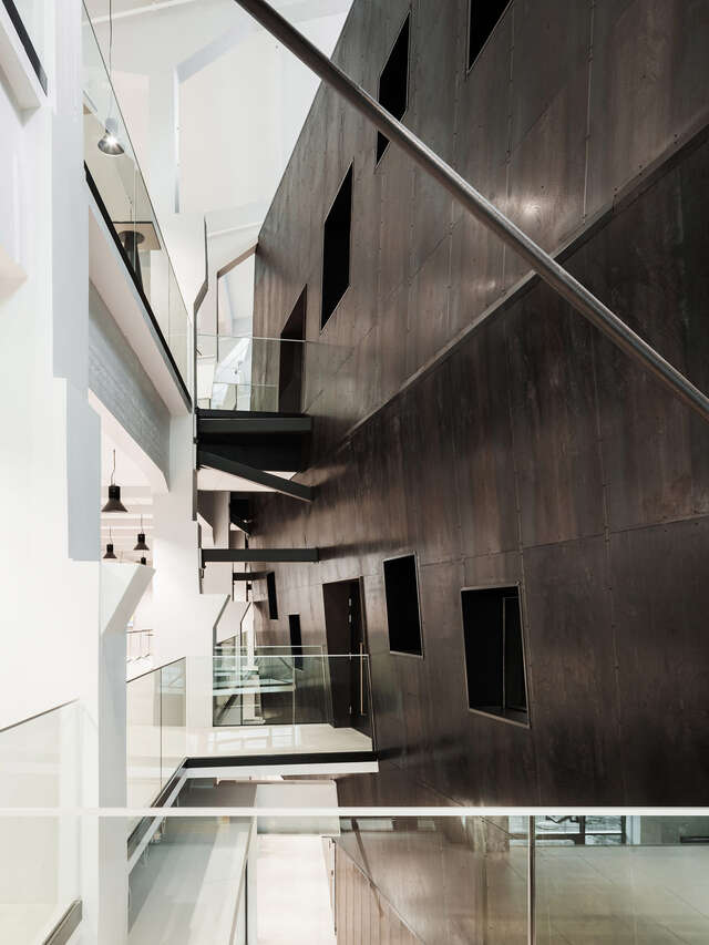 Black box main meeting room