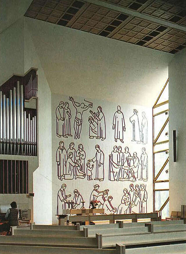Assembly hall of Vuosaari church