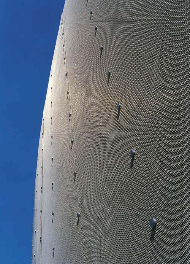 Detail of the elevation