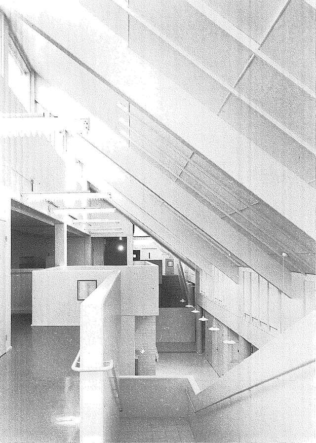 View from the lobby of Suna School