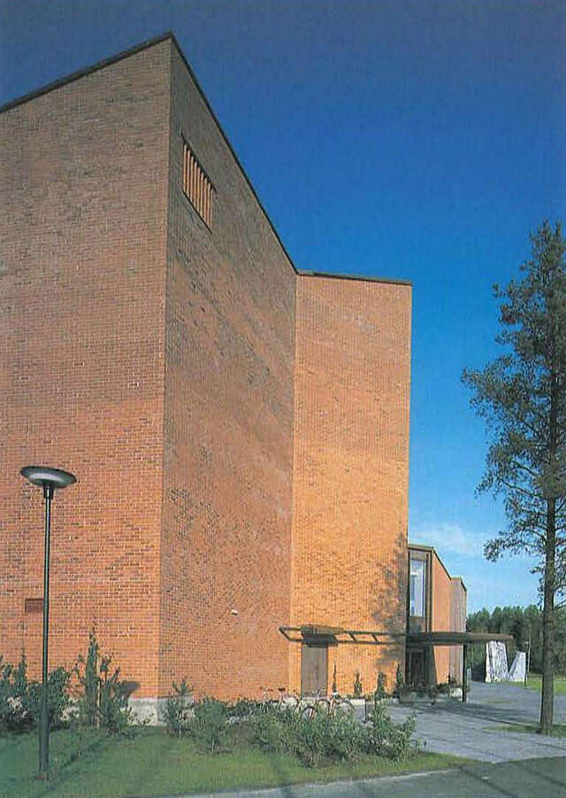 Main entrance of the main building