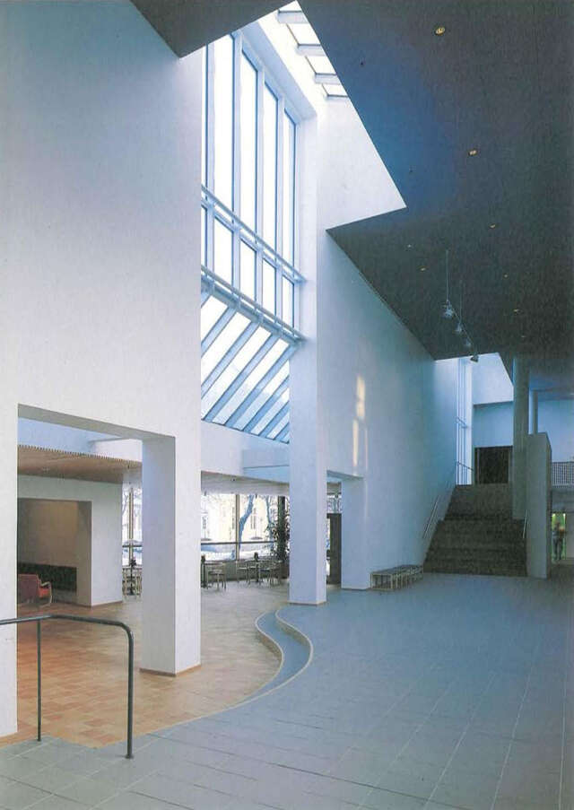 Foyer of Poleeni Cultural Centre