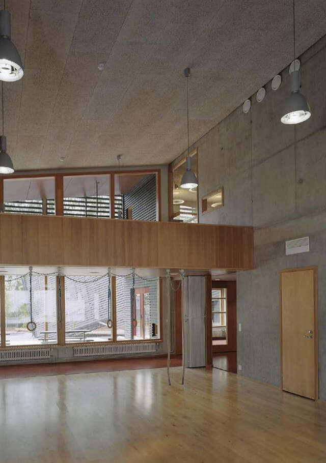 Entrance hall of daycare centre Savotta