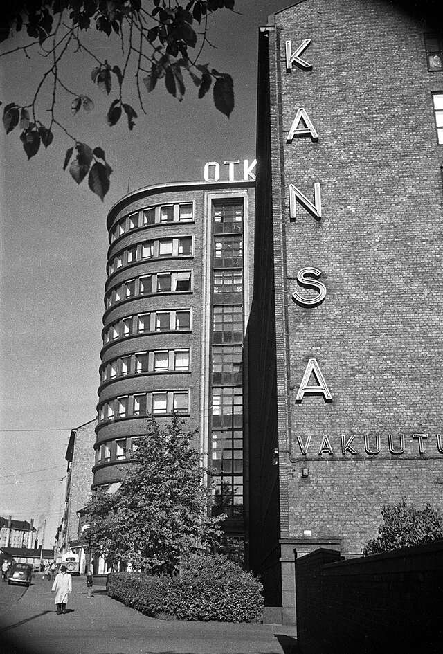 Photo of a brick building