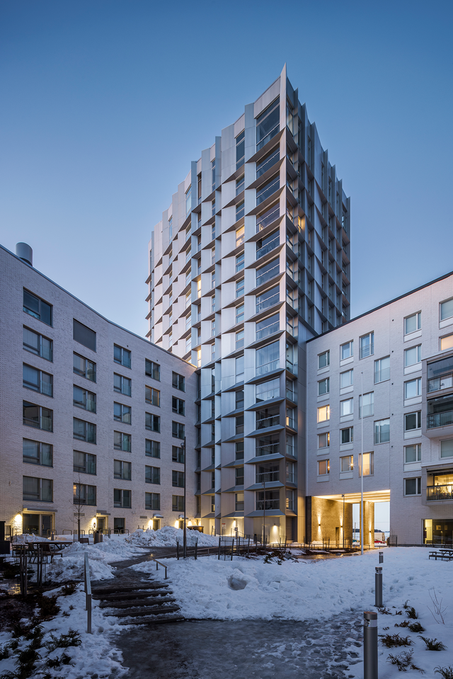 Large apartment building