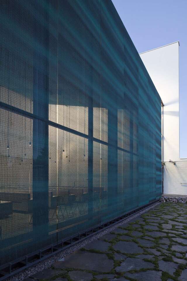 Window wall of a funerary chapel