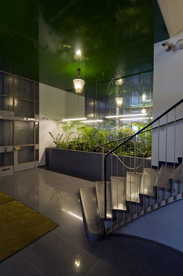 Entrance hall of Bensow House.