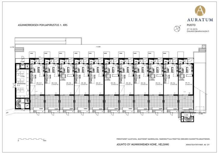 First floor, Munkkiniemen Kone