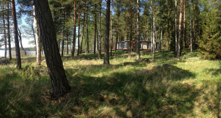 Cabin yard and exterior, Cabin in Inkoo