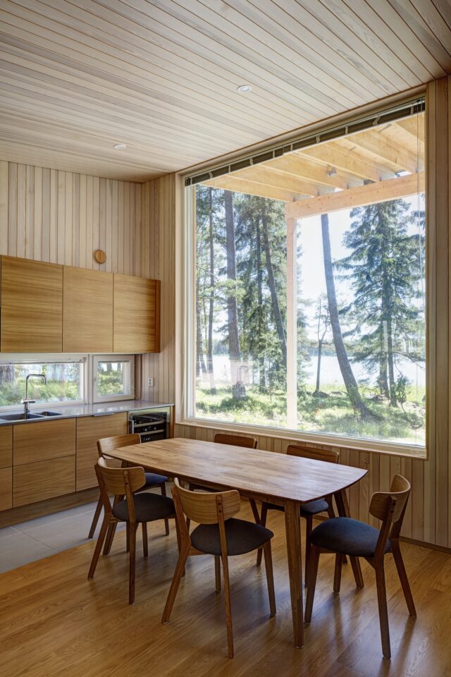 Kitchen, Cabin in Inkoo