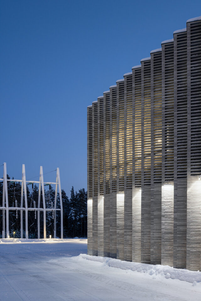 Building exterior, Imatra Electricity Substation