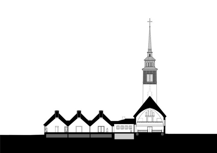 Section, Myllykoski Church Extension