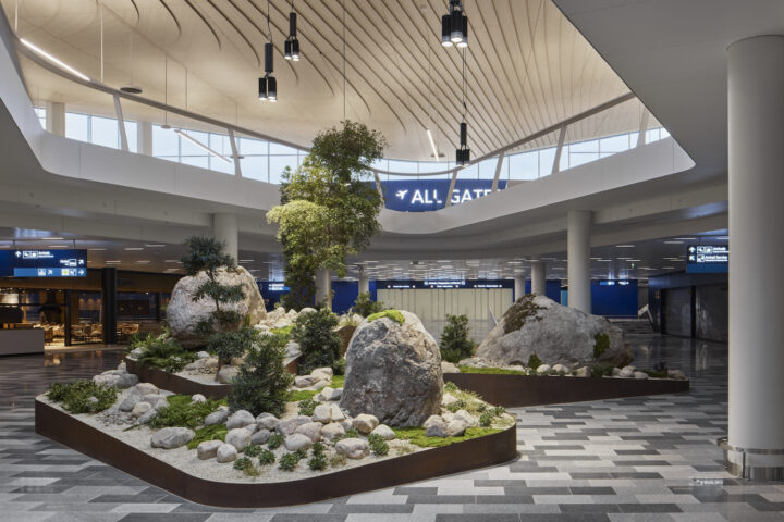 Helsinki Airport Departures and Arrivals Building