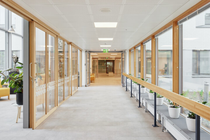 Hallway, Myllypuro Senior Centre