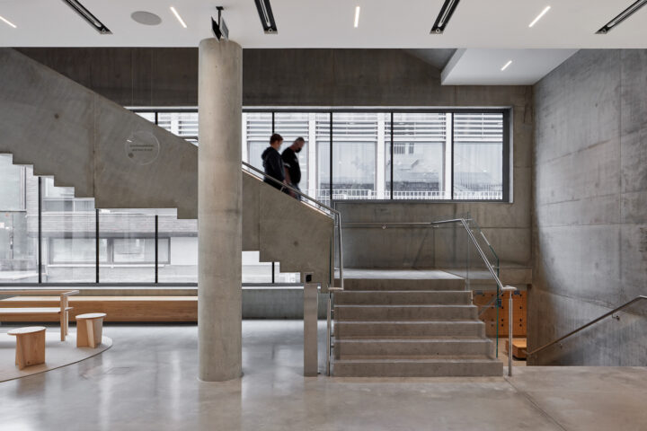 Staircase, Kuopio Museum Renovation and Extension