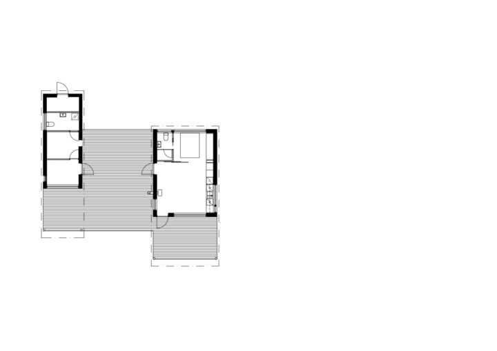 Floor plan, Cabin in Inkoo