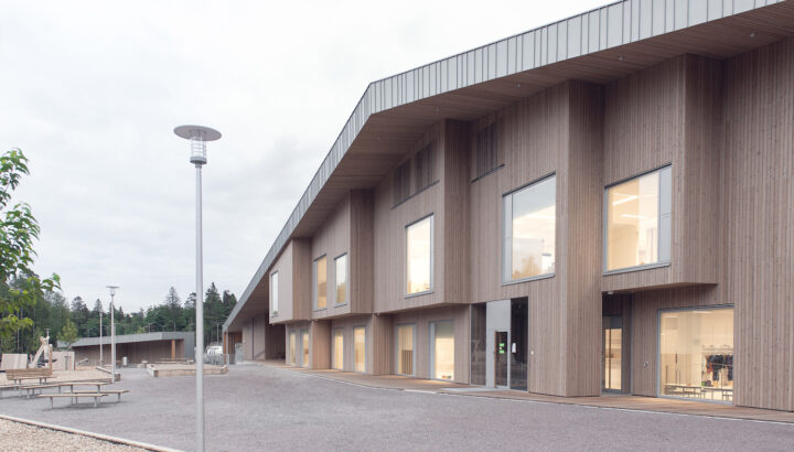 Building exterior, Hopealaakso Daycare Centre