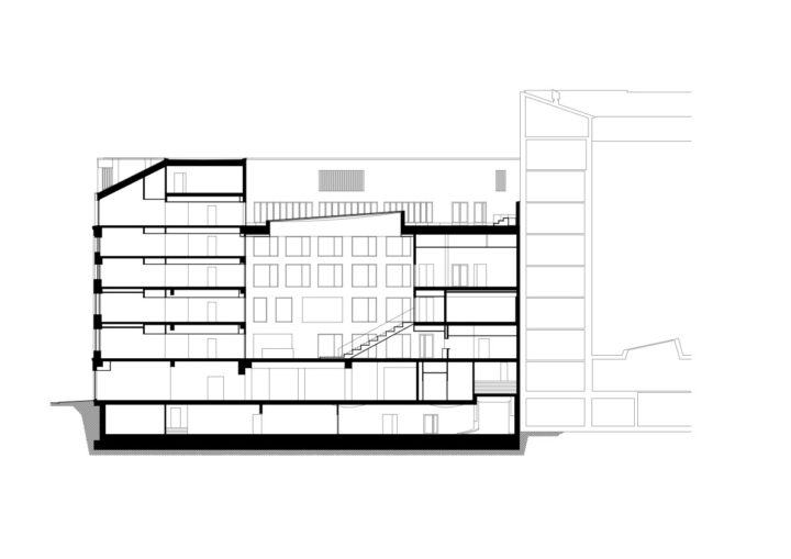 Section, Mikonkatu 7 Office Building