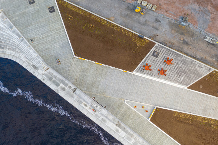 Aerial view, Public Outdoor Areas of Ranta-Tampella