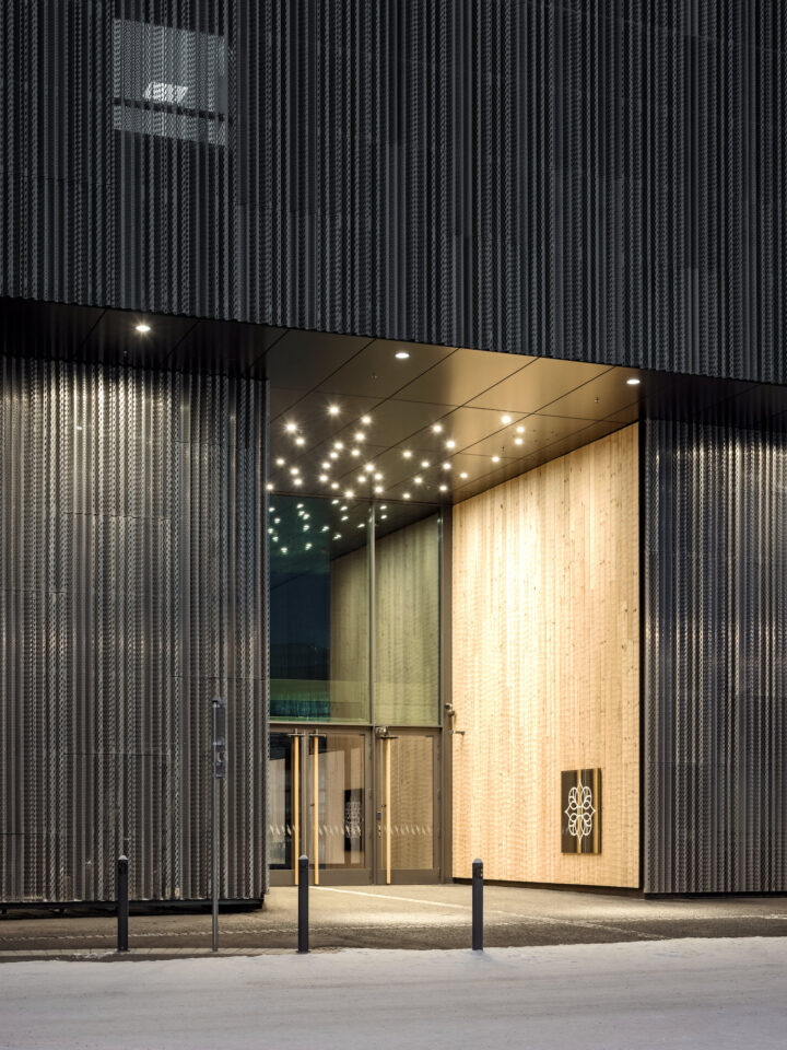 Entrance, Hospital Nova of Central Finland