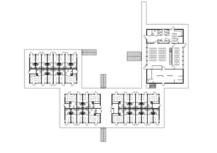 Floor plan, Hyytiälä Forestry Field Station