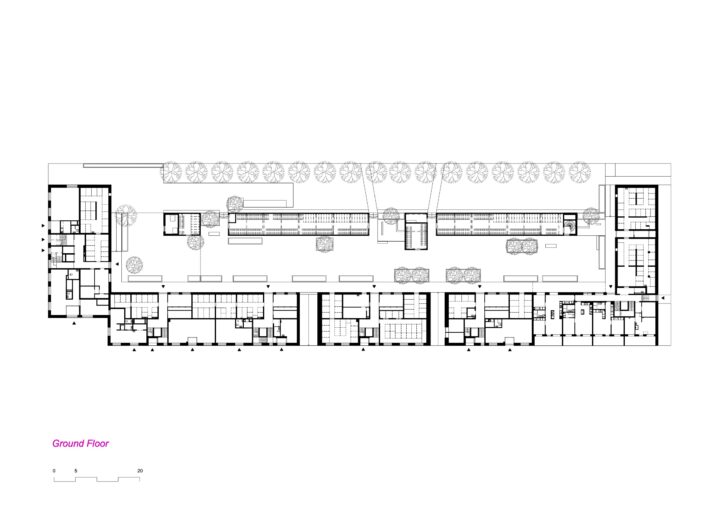 Ground floor, Kirvesmiehenkatu 2 Social Housing