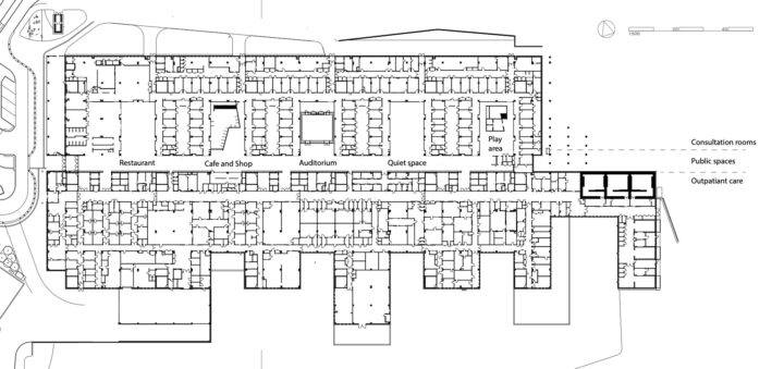 First floor, Hospital Nova of Central Finland