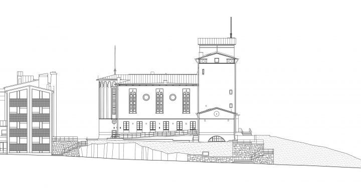 East elevation, Töölö Church