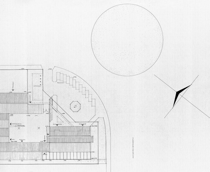 The site plan, Police Station & Fire Department