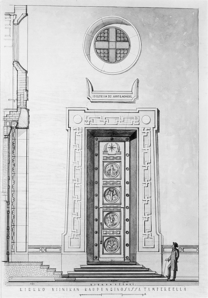 Detail plan, Viinikka Church