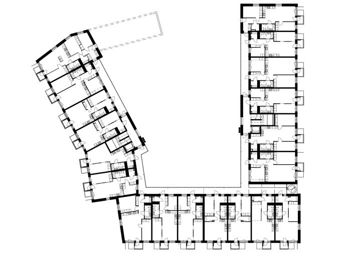Typical floor (2nd floor), The Greenest Block of Flats