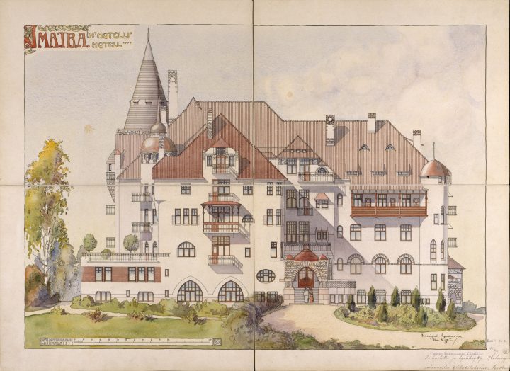 Original drawing, The State Hotel