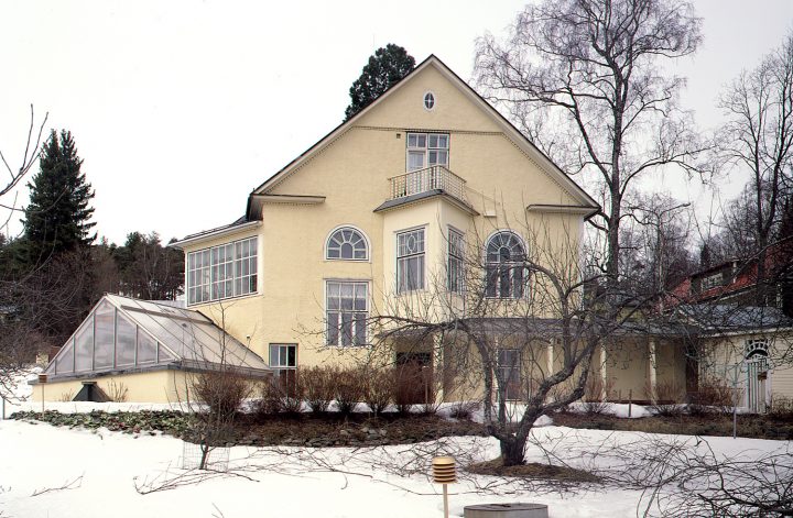 Southwest elevation, Wivi Lönn’s Villa
