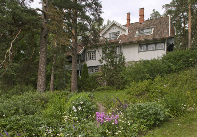 View from the garden, Aino and Jean Sibelius’ Ainola