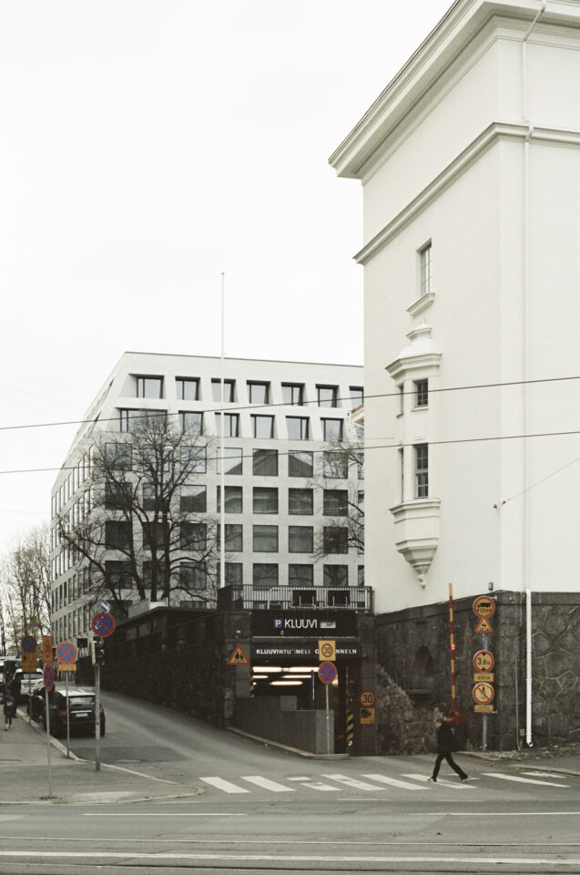 Street view of building, Radisson RED Helsinki