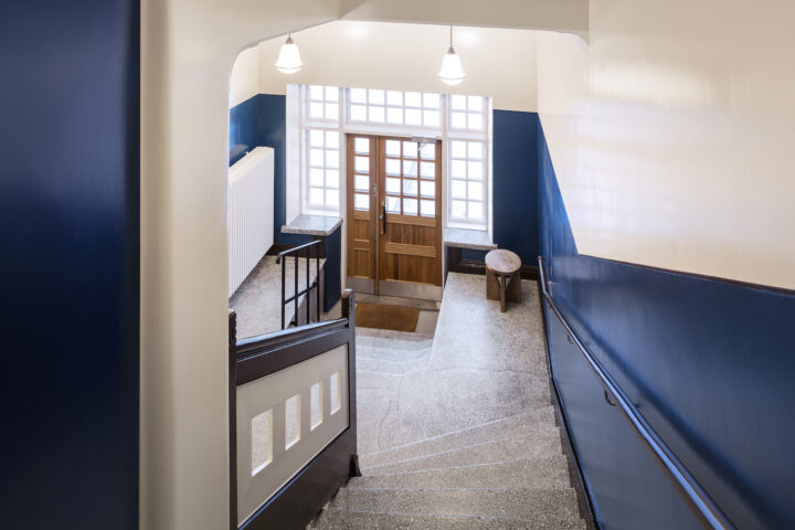 Lobby and stairwell, Pavilion II