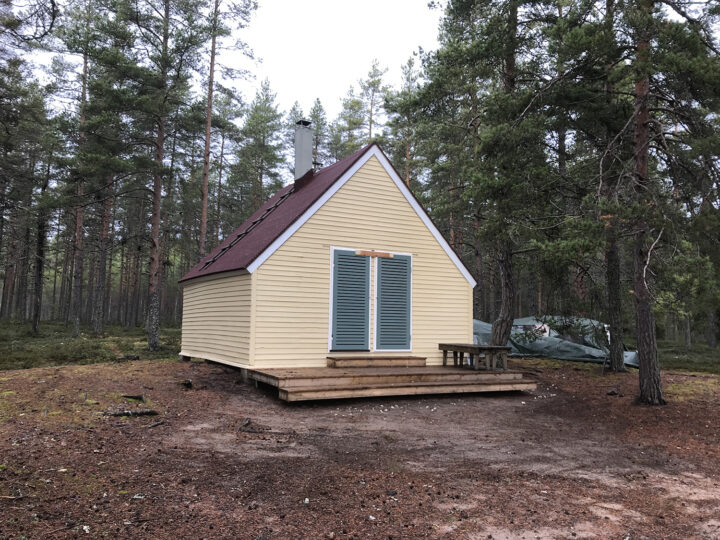 Kivelä cottage after renovation in 2021, Ärjänsaari Holiday Cottages