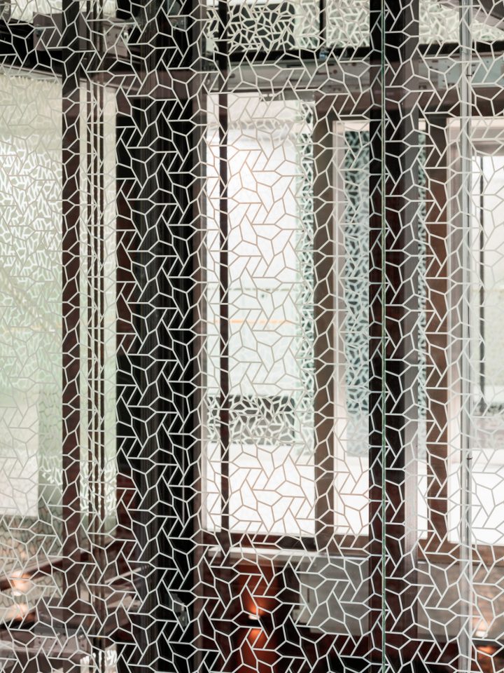 Detail of a glass wall, European Chemical Agency ECHA