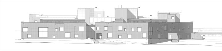 Elevation South, Sipoonlahti School Extension